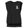 Women's Flowy Muscle Tee With Rolled Cuffs Thumbnail