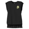 Women's Flowy Muscle Tee With Rolled Cuffs Thumbnail