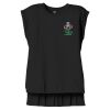 Women's Flowy Muscle Tee With Rolled Cuffs Thumbnail