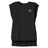 Women's Flowy Muscle Tee With Rolled Cuffs Thumbnail