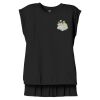 Women's Flowy Muscle Tee With Rolled Cuffs Thumbnail