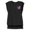 Women's Flowy Muscle Tee With Rolled Cuffs Thumbnail
