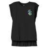 Women's Flowy Muscle Tee With Rolled Cuffs Thumbnail
