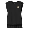 Women's Flowy Muscle Tee With Rolled Cuffs Thumbnail