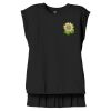 Women's Flowy Muscle Tee With Rolled Cuffs Thumbnail