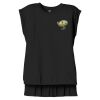 Women's Flowy Muscle Tee With Rolled Cuffs Thumbnail