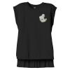 Women's Flowy Muscle Tee With Rolled Cuffs Thumbnail