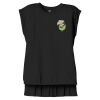Women's Flowy Muscle Tee With Rolled Cuffs Thumbnail