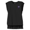 Women's Flowy Muscle Tee With Rolled Cuffs Thumbnail
