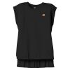 Women's Flowy Muscle Tee With Rolled Cuffs Thumbnail
