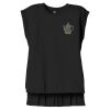 Women's Flowy Muscle Tee With Rolled Cuffs Thumbnail