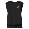 Women's Flowy Muscle Tee With Rolled Cuffs Thumbnail