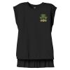 Women's Flowy Muscle Tee With Rolled Cuffs Thumbnail