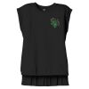 Women's Flowy Muscle Tee With Rolled Cuffs Thumbnail