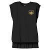 Women's Flowy Muscle Tee With Rolled Cuffs Thumbnail