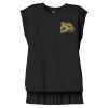 Women's Flowy Muscle Tee With Rolled Cuffs Thumbnail