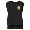 Women's Flowy Muscle Tee With Rolled Cuffs Thumbnail