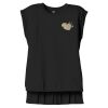 Women's Flowy Muscle Tee With Rolled Cuffs Thumbnail