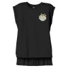 Women's Flowy Muscle Tee With Rolled Cuffs Thumbnail
