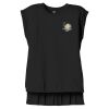 Women's Flowy Muscle Tee With Rolled Cuffs Thumbnail