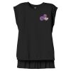 Women's Flowy Muscle Tee With Rolled Cuffs Thumbnail