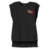 Women's Flowy Muscle Tee With Rolled Cuffs Thumbnail