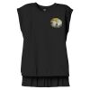 Women's Flowy Muscle Tee With Rolled Cuffs Thumbnail
