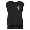 Women's Flowy Muscle Tee With Rolled Cuffs Thumbnail