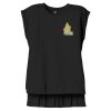 Women's Flowy Muscle Tee With Rolled Cuffs Thumbnail