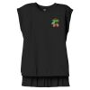 Women's Flowy Muscle Tee With Rolled Cuffs Thumbnail