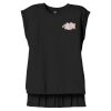 Women's Flowy Muscle Tee With Rolled Cuffs Thumbnail