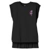 Women's Flowy Muscle Tee With Rolled Cuffs Thumbnail