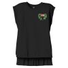 Women's Flowy Muscle Tee With Rolled Cuffs Thumbnail