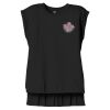 Women's Flowy Muscle Tee With Rolled Cuffs Thumbnail