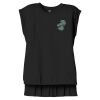 Women's Flowy Muscle Tee With Rolled Cuffs Thumbnail