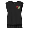 Women's Flowy Muscle Tee With Rolled Cuffs Thumbnail