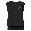 Women's Flowy Muscle Tee With Rolled Cuffs Thumbnail