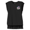 Women's Flowy Muscle Tee With Rolled Cuffs Thumbnail