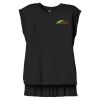 Women's Flowy Muscle Tee With Rolled Cuffs Thumbnail