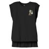 Women's Flowy Muscle Tee With Rolled Cuffs Thumbnail