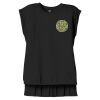 Women's Flowy Muscle Tee With Rolled Cuffs Thumbnail