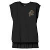 Women's Flowy Muscle Tee With Rolled Cuffs Thumbnail