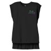 Women's Flowy Muscle Tee With Rolled Cuffs Thumbnail