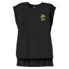 Women's Flowy Muscle Tee With Rolled Cuffs Thumbnail