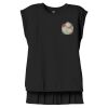 Women's Flowy Muscle Tee With Rolled Cuffs Thumbnail