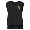 Women's Flowy Muscle Tee With Rolled Cuffs Thumbnail