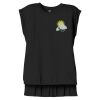 Women's Flowy Muscle Tee With Rolled Cuffs Thumbnail