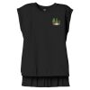 Women's Flowy Muscle Tee With Rolled Cuffs Thumbnail