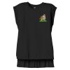 Women's Flowy Muscle Tee With Rolled Cuffs Thumbnail