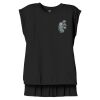 Women's Flowy Muscle Tee With Rolled Cuffs Thumbnail